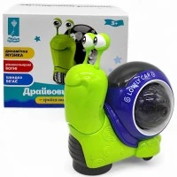 Игрушка для малышей музыкальная "Драйвовая улитка" (в ассортименте)