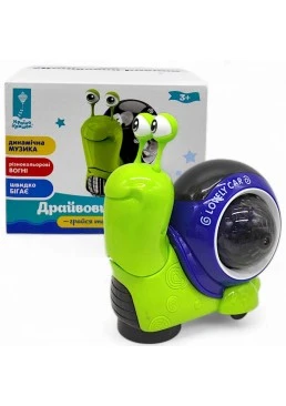 Іграшка для малюків музична "Драйвовий равлик" (в асортименті)