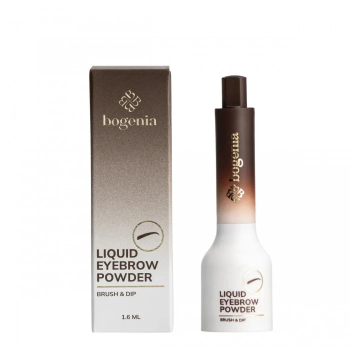 Пудрова підводка для брів Liquid Eyebrow Powder Bogenia BG509 002, 1.6 мл - 