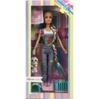 Лялька тип Барбі з твариною (ZR557A2), 30 см