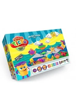 Тісто для ліплення "Master Do" «Морський світ», Danko Toys 4 теми