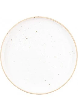 Тарілка десертна Ardesto Midori, 26.5 см (біла)