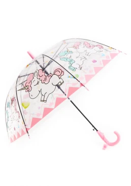 Дитяча парасолька PK-286 (рожева)