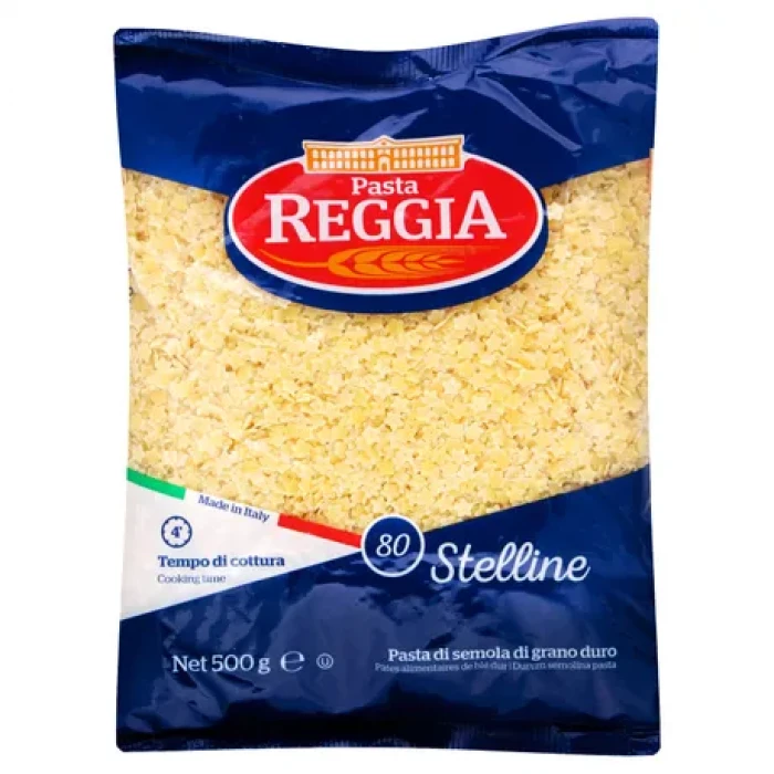 Макароны-звездочки Pasta Reggia 80 Stelline, 500 г - 