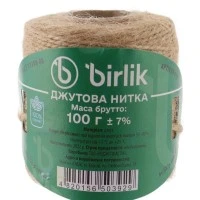 Шпагат Birlik Джутовая нить, 100 г