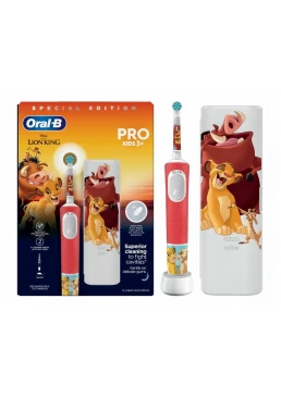 Електрична зубна щітка Oral-B Pro Kids 3+ Lion King