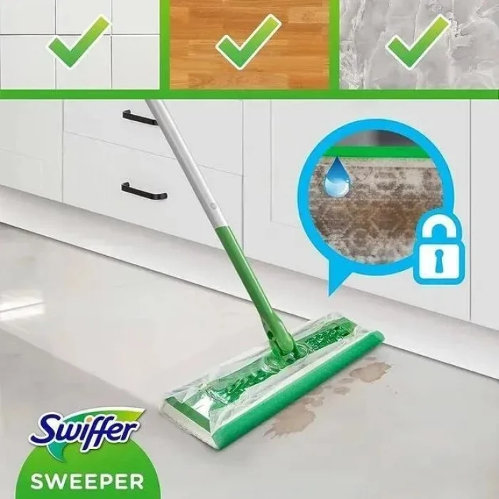 Швабра со сменными салфетками Swiffer kit - 