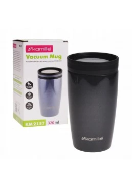 Термокружка з нержавіючої сталі Kamille KM-2157, 320 мл