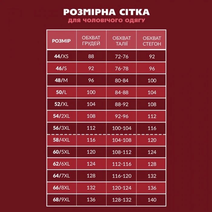 Трусы-шорты Bono мужские "Перец", 50 размер - 