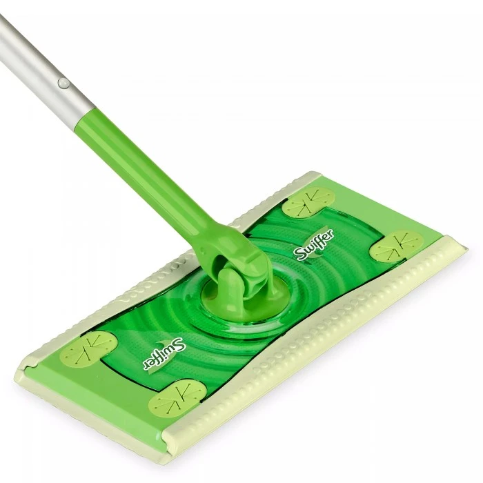 Набор для уборки пола Swiffer (1 швабра, 6 сухих и 3 влажных сменных насадки для пола) - 