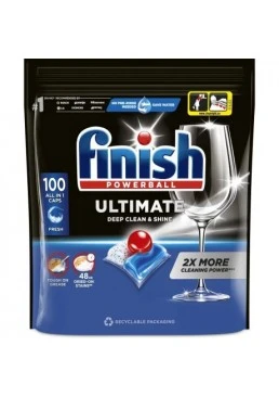Капсули для посудомийних машин Finish Ultimate All in 1, 100 шт