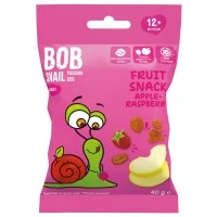 Фруктовий снек Равлик Боб Яблуко-малина, 40 г (з 12 місяців)