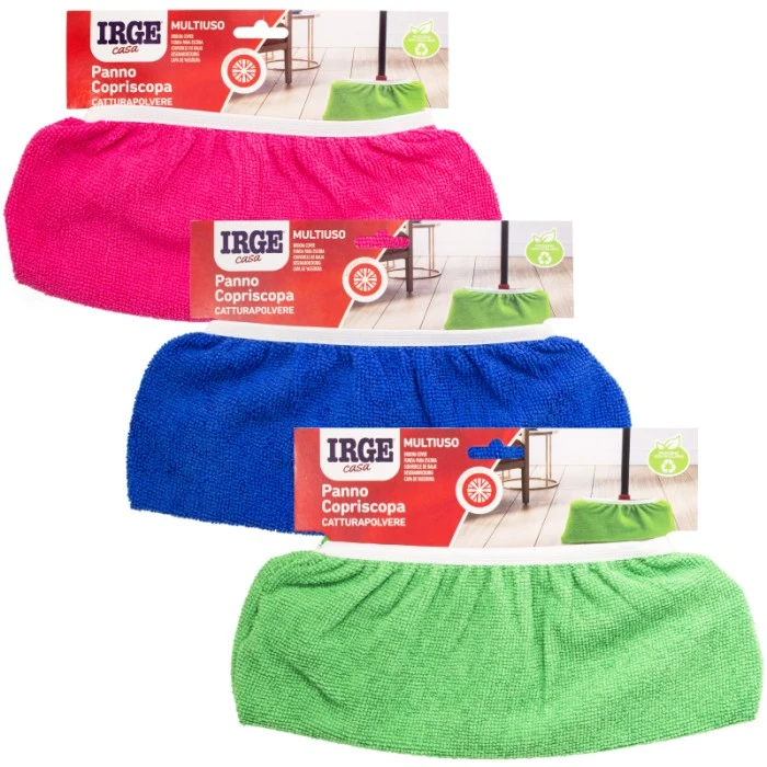 Насадка з мікрофібри на щітку IRGE (на гумці) - 