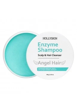Ензимный шампунь-паста Hollyskin Angel Hair для кожи головы и волос, 100 г