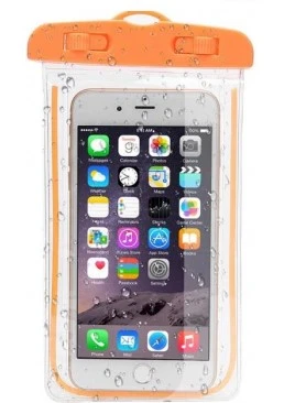 Водонепроницаемый чехол, 20х10 см (оранжевый)