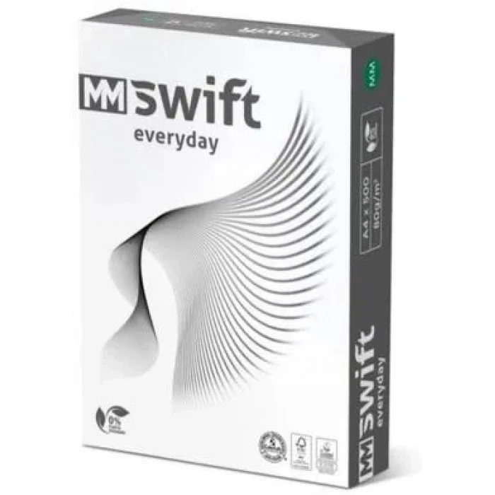 Бумага офисная  А4 500 листов 75 г/м² (в ассортименте) - 