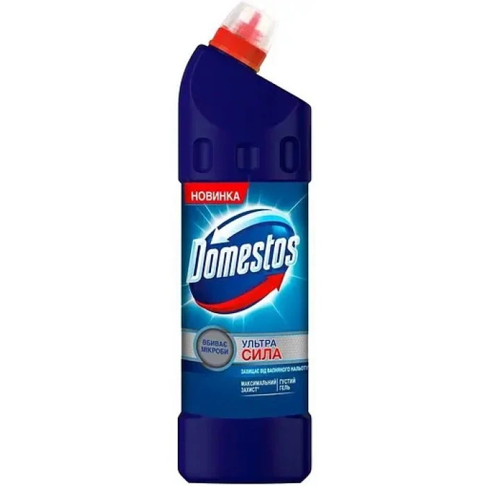 Чистячий засіб для унітазу Domestos Експерт Сила, 1 л - 