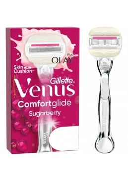 Бритва Gillette Venus Comfortglide Sugarberry, 1 станок + 2 касети