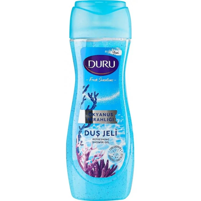 Гель для душа Duru Fresh Sensations свежесть океана, 450 мл - 