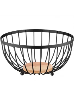 Кошик Ardesto Midori AR0904B, 25x25x13 см (чорний) 