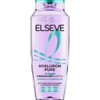 Шампунь очищающий L'Oreal Paris Elseve Hyaluron Pure для волос склонных к жирности, 400 мл