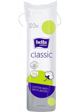 Ватные диски Bella Cotton Classic, 120 шт