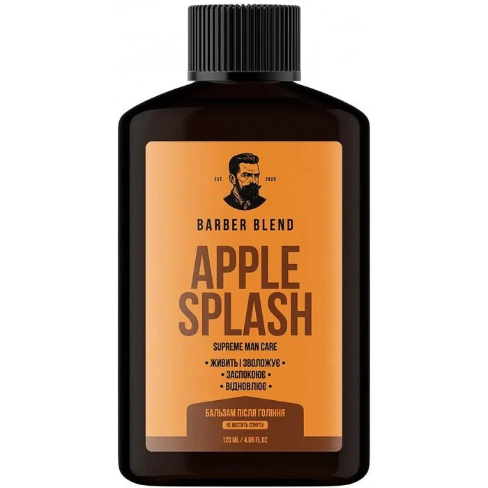 Увлажняющий бальзам после бритья Barber Blend Apple Splash, 120 мл - 