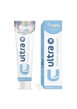 Зубна паста Fesco Ultra Whitening, 100 мл