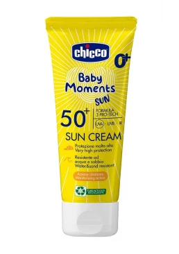 Солнцезащитный крем Chicco Baby Moments Sun SPF 50+, 75 мл