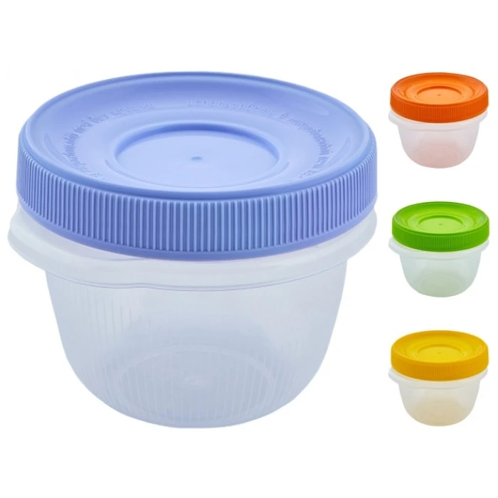 Контейнер для харчових продуктів «Омега» круглий, 285 мл - 