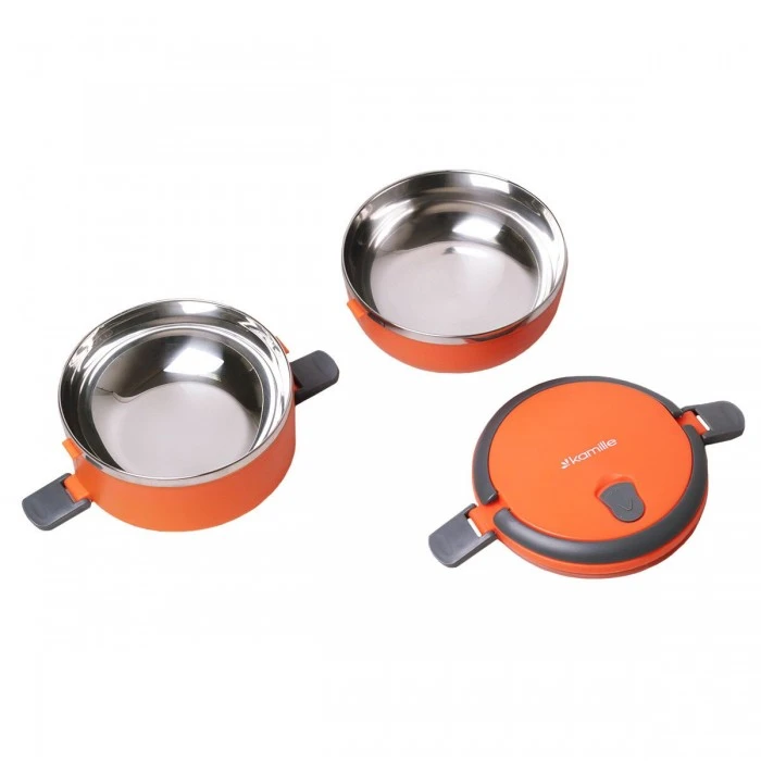 Ланч бокс двойной Kamille, 1.4 л  - 