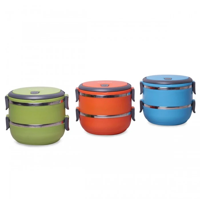 Ланч бокс двойной Kamille, 1.4 л  - 