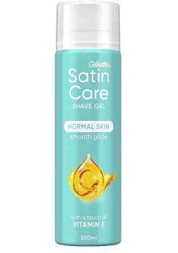 Гель для гоління Gillette Satin Care Normal Skin з вітаміном Е, 200 мл