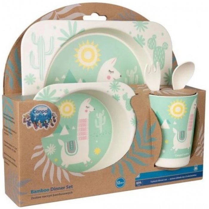  Набор посуды Canpol Lama, 5 элементов - 