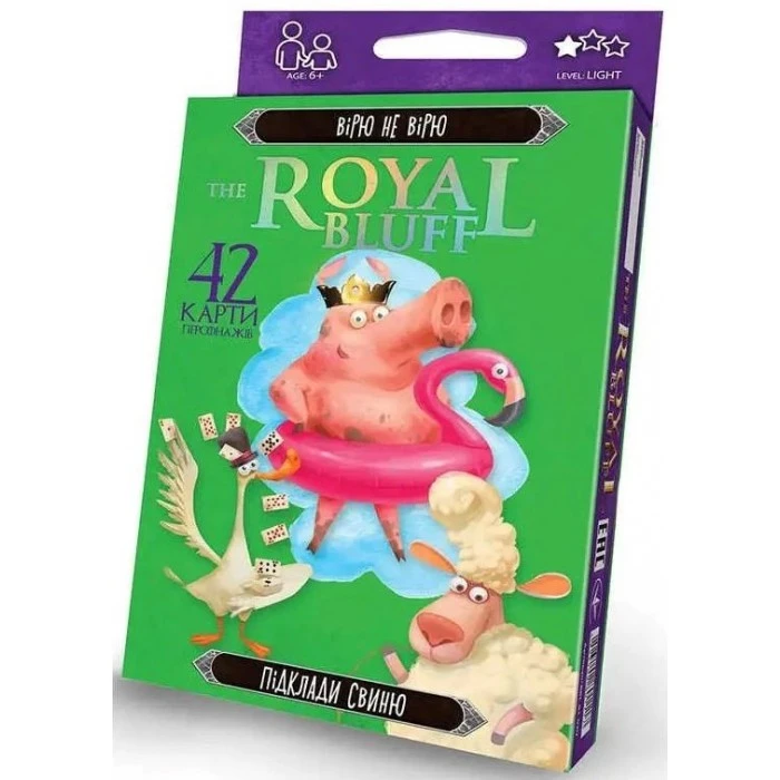 Игра Royl Bluff Верю-не верю, 1 шт - 