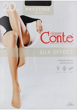 Колготки Conte Elegant Prestige 20 Den Nero, 3 розмір