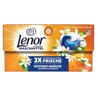 Универсальные стиральные капсулы Lenor «Апельсиновый цвет и персик», 30 шт