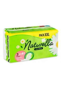 Прокладки Naturella Camomile (кватро) 5 капель 32шт