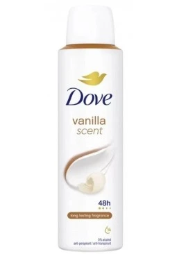 Дезодорант-спрей Dove Аромат ванили, 150 мл
