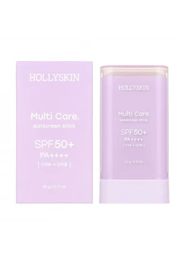 Солнцезащитный стик для лица Hollyskin Multi Care SPF 50+, 20 г + ПОДАРОК