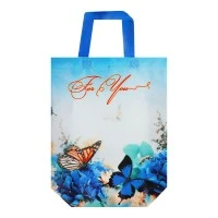 Сумка хозяйственная ламинированная, 29х33 см (в ассортименте)