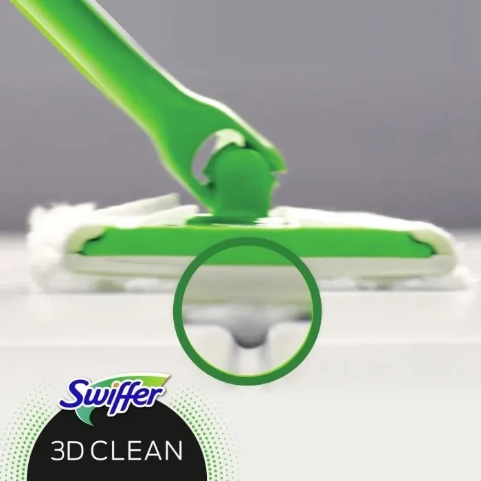 Швабра для уборки Swiffer 3D Clean + 4 салфетки - 