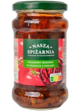 В'ялені томати з травами Nasza Spizarnia в олії, 270 г