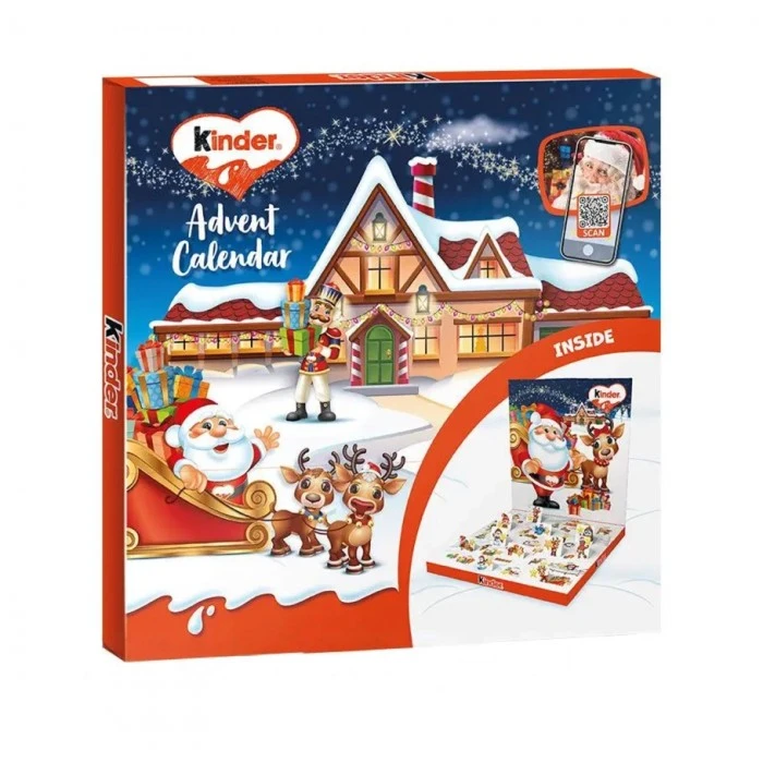 Адвент календарь Kinder Mix Advent Calendar, 123 г - 