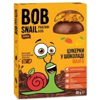 Цукерки в молочному шоколаді Bob Snail Mango, 60 г