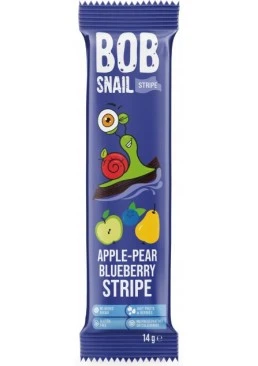 Натуральна цукерка Bob Snail Яблуко-Груша-Чорниця, 14 г