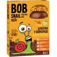 Конфеты в молочном шоколаде Bob Snail Мангово-яблочные, 60 г 