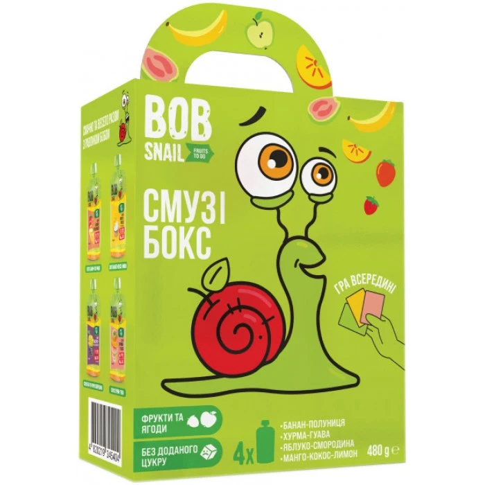 Набір Bob Snail Смузі бокс з коміксом, 480 г - 