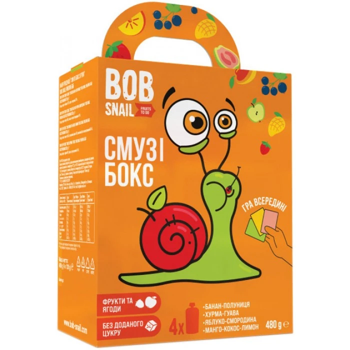 Набір Bob Snail Смузі бокс з коміксом, 480 г - 