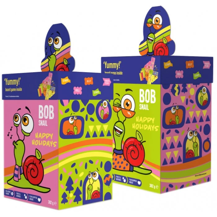 Набір Bob Snail Різдвяний бокс з іграшкою та грою, 382 г - 
